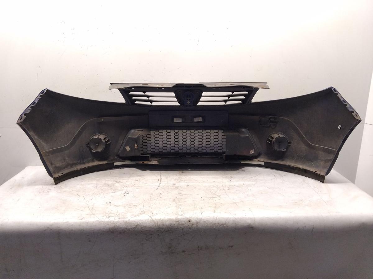 Dacia Sandero 1 original Sto&szlig;f&auml;nger Sto&szlig;stange vorn dunkelblau OV61H Bj.2008