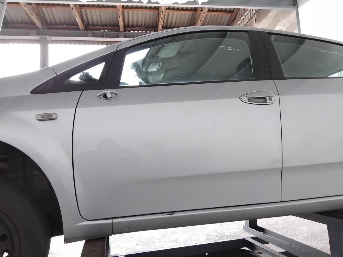 Fiat Grande Punto 199 Tür vorn links Fahrertür 5-Türer BJ2009 589/A Grigio Argento Vivo Metallic