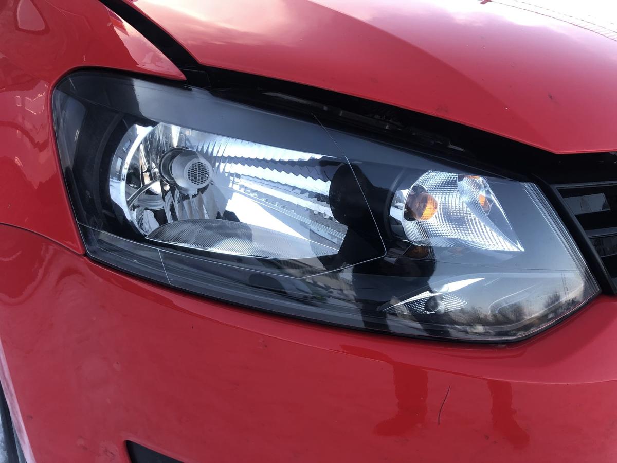 VW Polo 6R Scheinwerfer rechts Headlight 6R1941016E Frontscheinwerfer Halogen