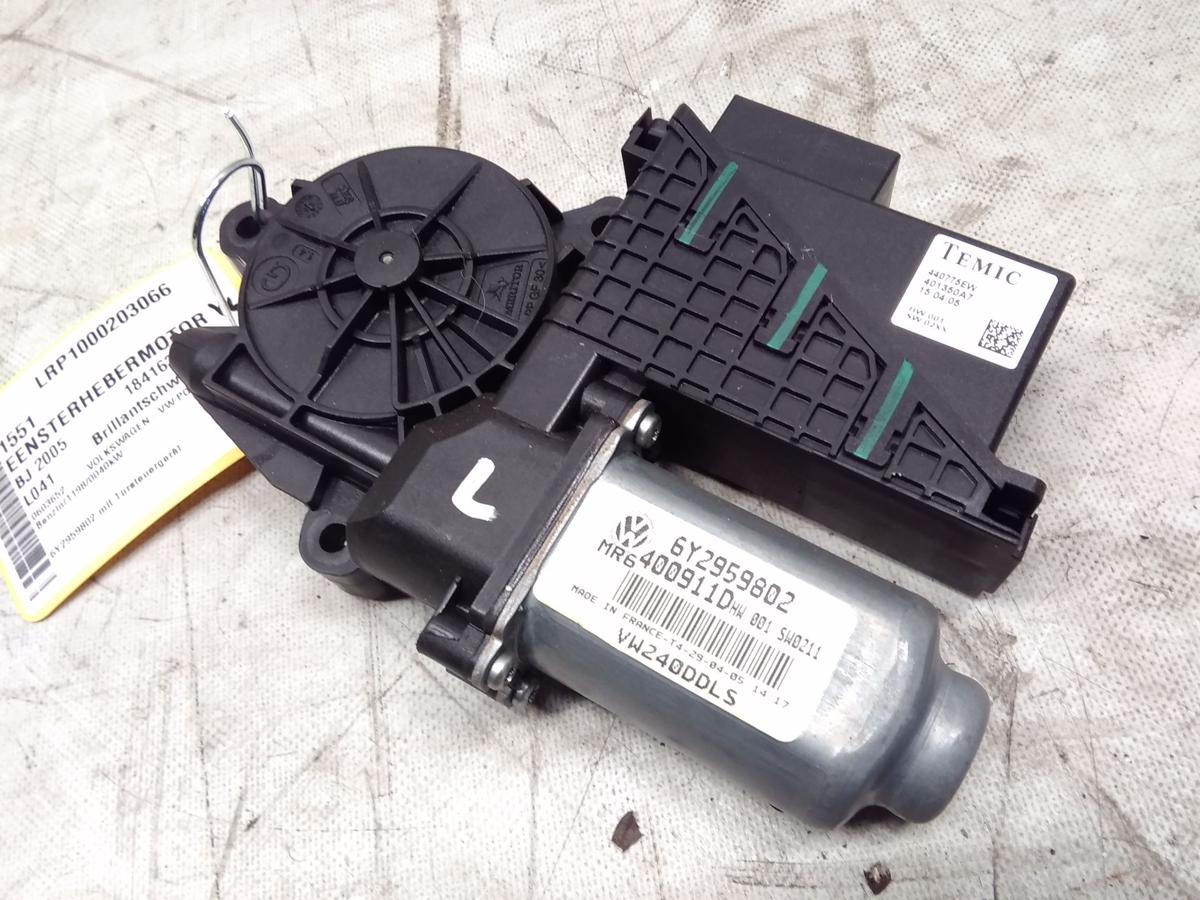 VW Polo 9N3 original Fensterhebermotor vorn links 6Y2959802 BJ2005