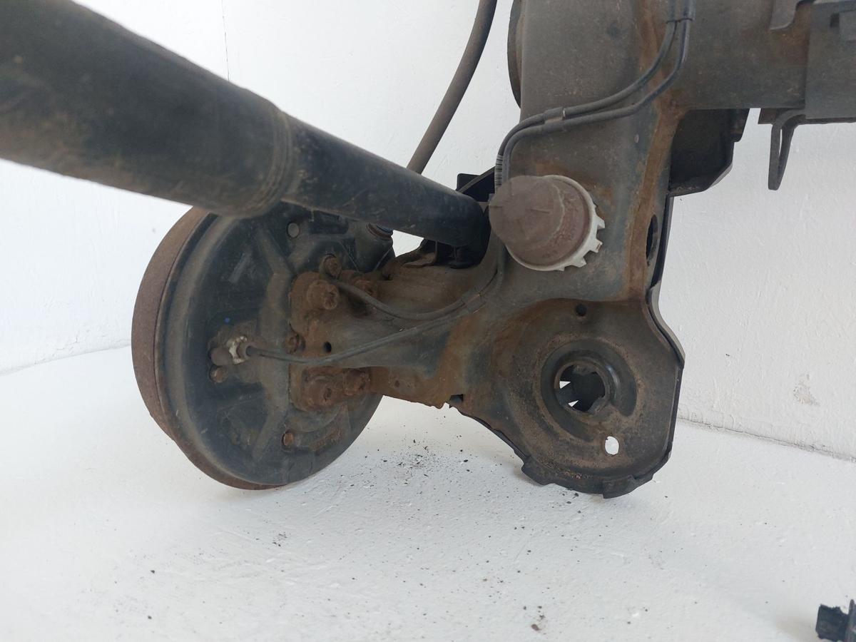 Citroen C3 III SX ab17 Hinterachse Achse hinten Achtr&auml;ger mit Trommelbremse