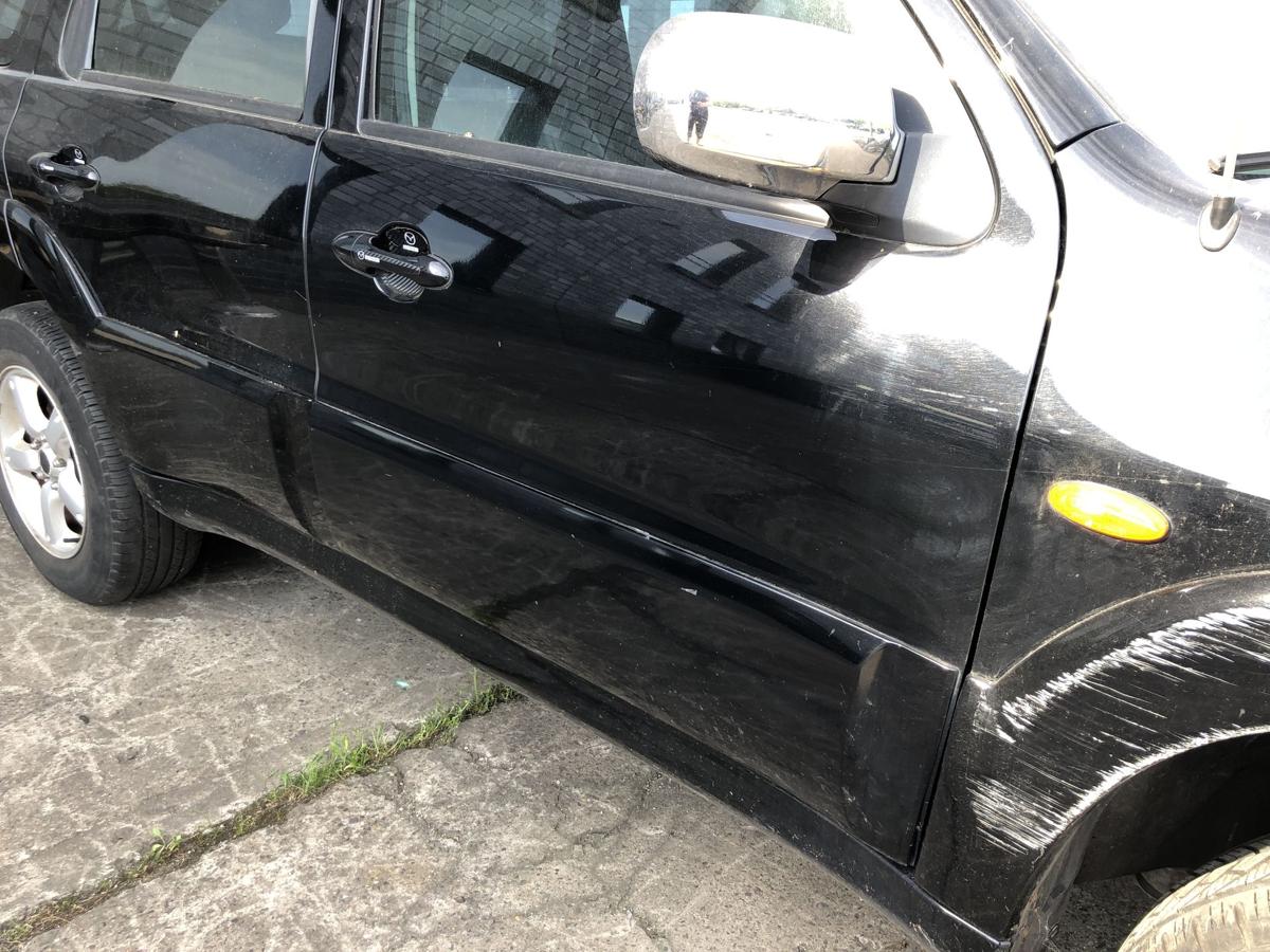 Mazda Tribute EP ab 2004 Tür vorn rechts Beifahrertür im Rohbau schwarz