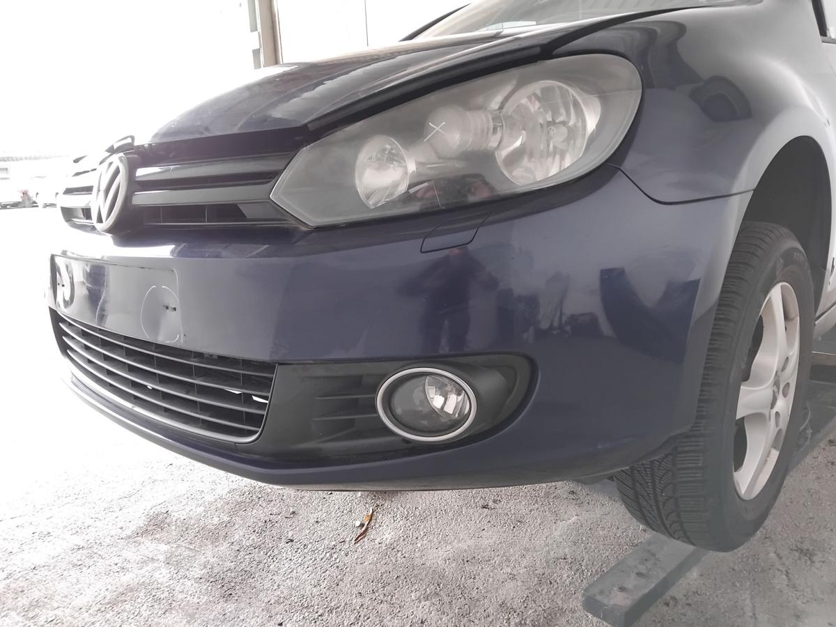 VW Golf 6 original Stoßfänger Stoßstange vorn SRA LD5Q Shadow Blue BJ2010