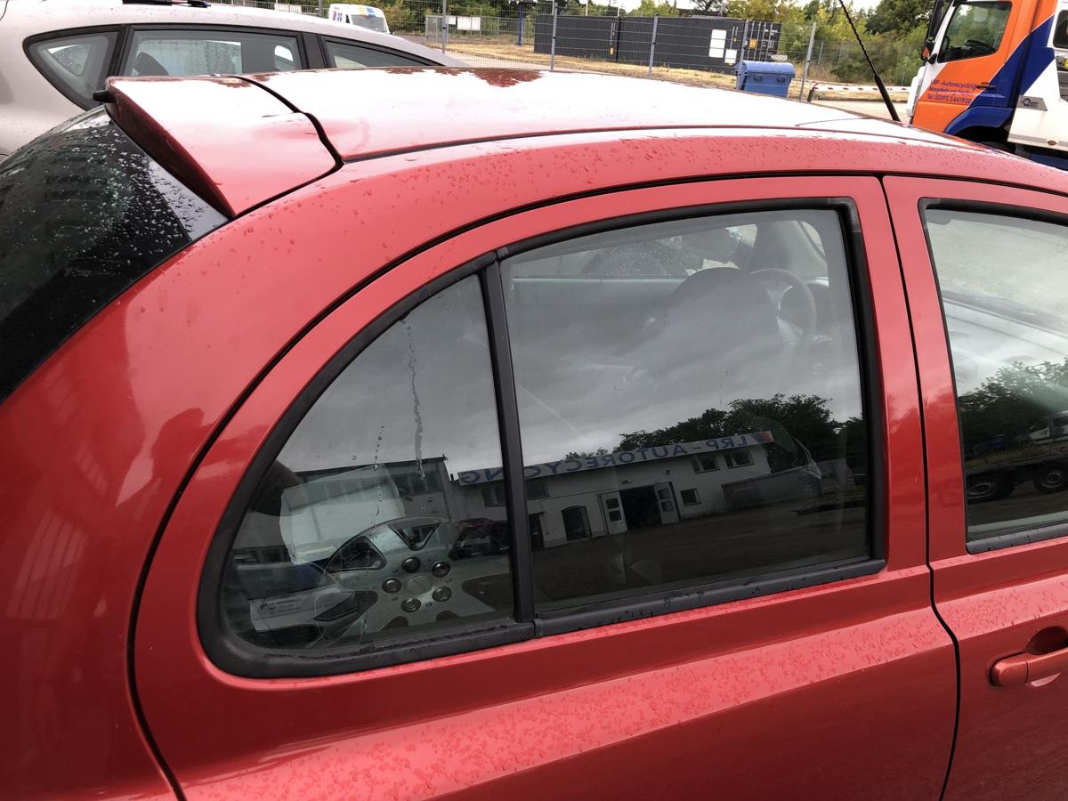 Nissan Micra K12 Tür hinten rechts Fondtür im Rohbau A32 Emotion Red