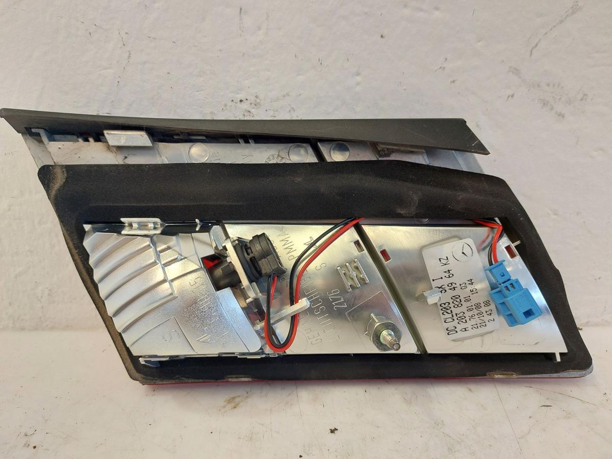 Mercedes CLC 203 Rückleuchte Schlussleuchte Rücklicht hinten innen links OE