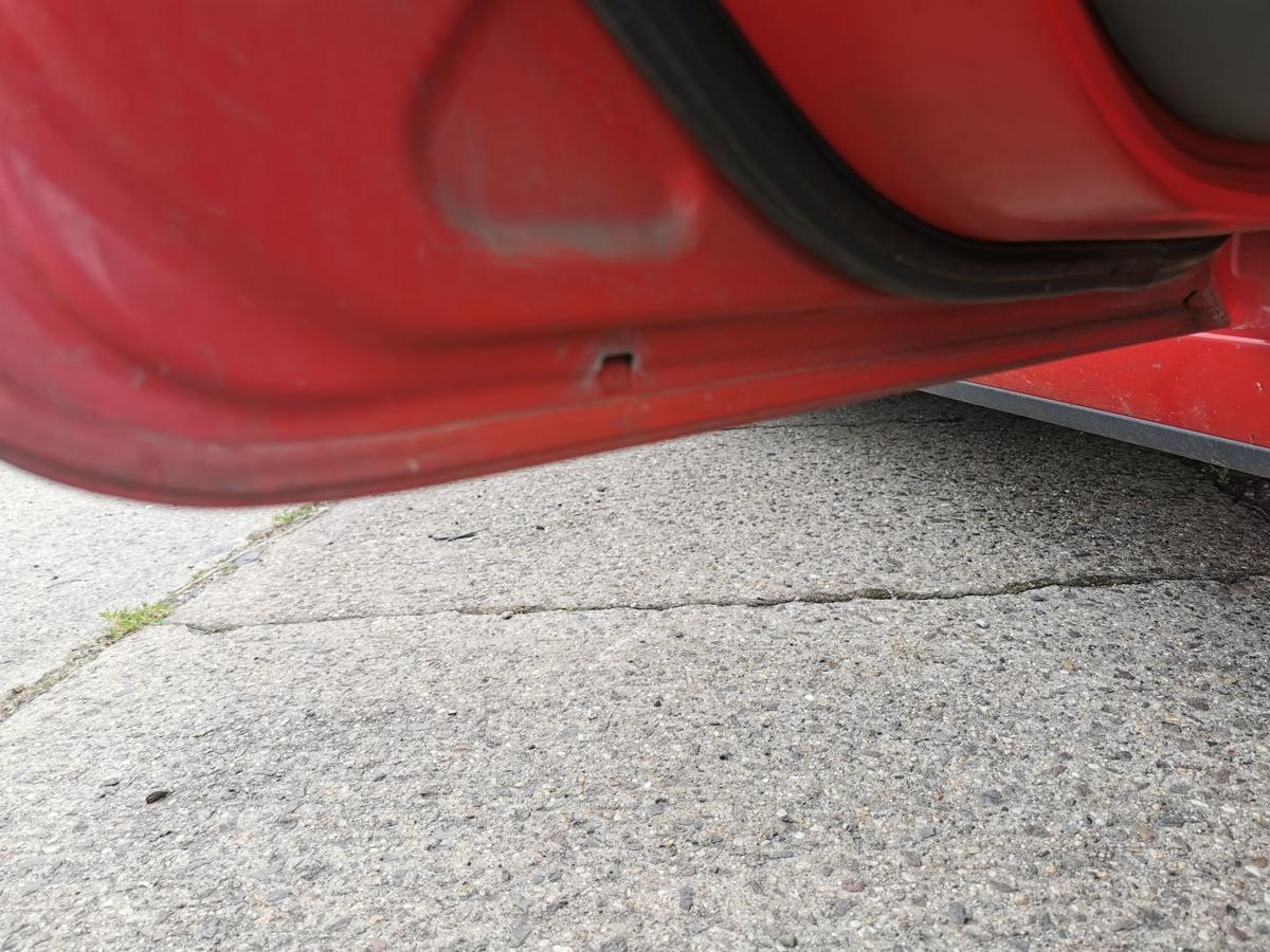 Ford Focus DA3 Tür Autotür Rohbau Fondtür hinten links 5trg Colorado Rot DELLE