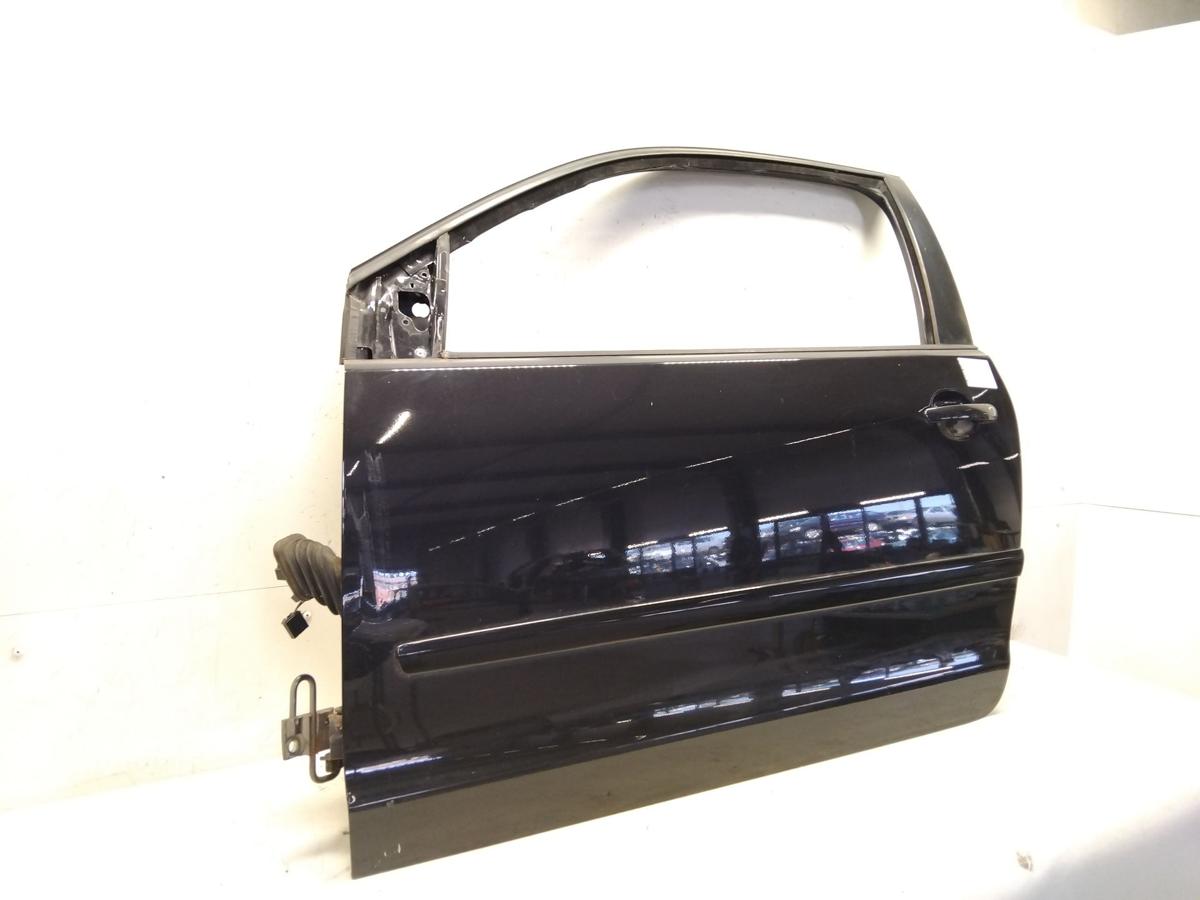 VW Polo 9N3 Tür vorn links Fahrertür 3-türig LC9Z Black Magic Pearl BJ2007