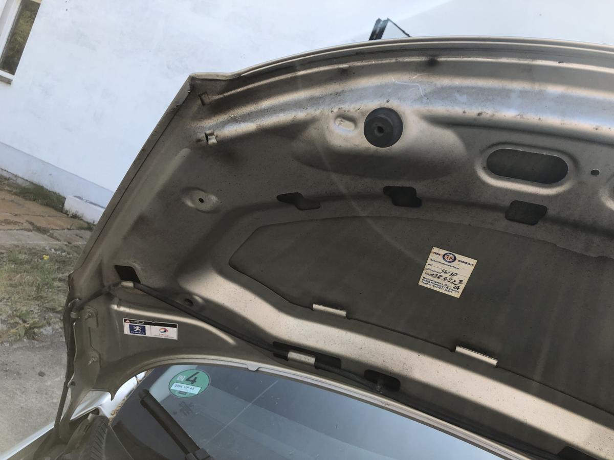 Peugeot 207 SW Typ WE Motorhaube Haube Klappe Deckel ETS Gris Cendre Metallic