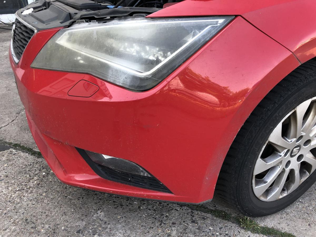 Seat Leon 5F Sto&szlig;f&auml;nger vorn Frontsch&uuml;rze Nebel SRA LS3H Emocion Red Sto&szlig;stange
