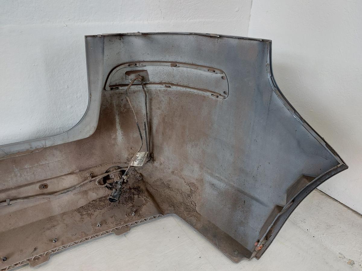 Opel Zafira B Stossf&auml;nger Stossstange Bumper hinten PDC Z155 Moonland grau TEXT