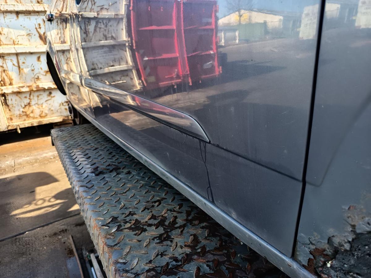 Opel Astra H original T&uuml;r vorn rechts Beifahrer Z168 Metroblau Bj 2006