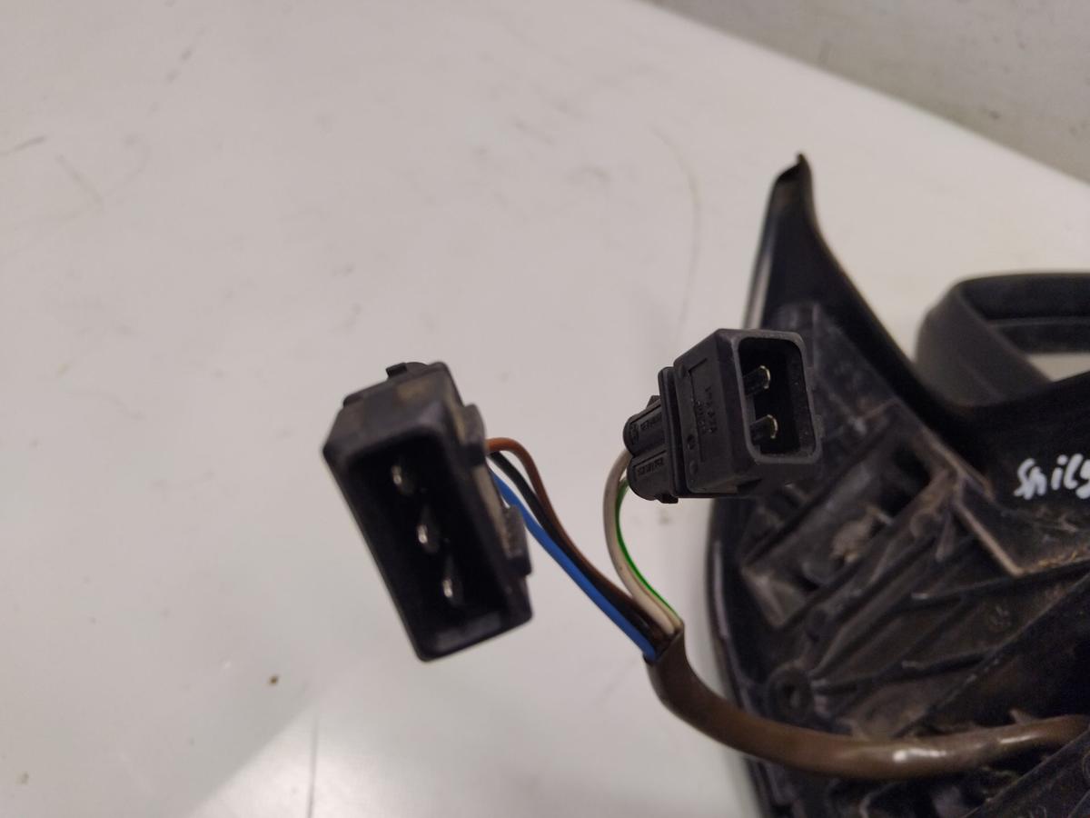 VW T4 original Au&szlig;enspiegel rechts schwarz unlackiert elektrisch beheizt BJ1995