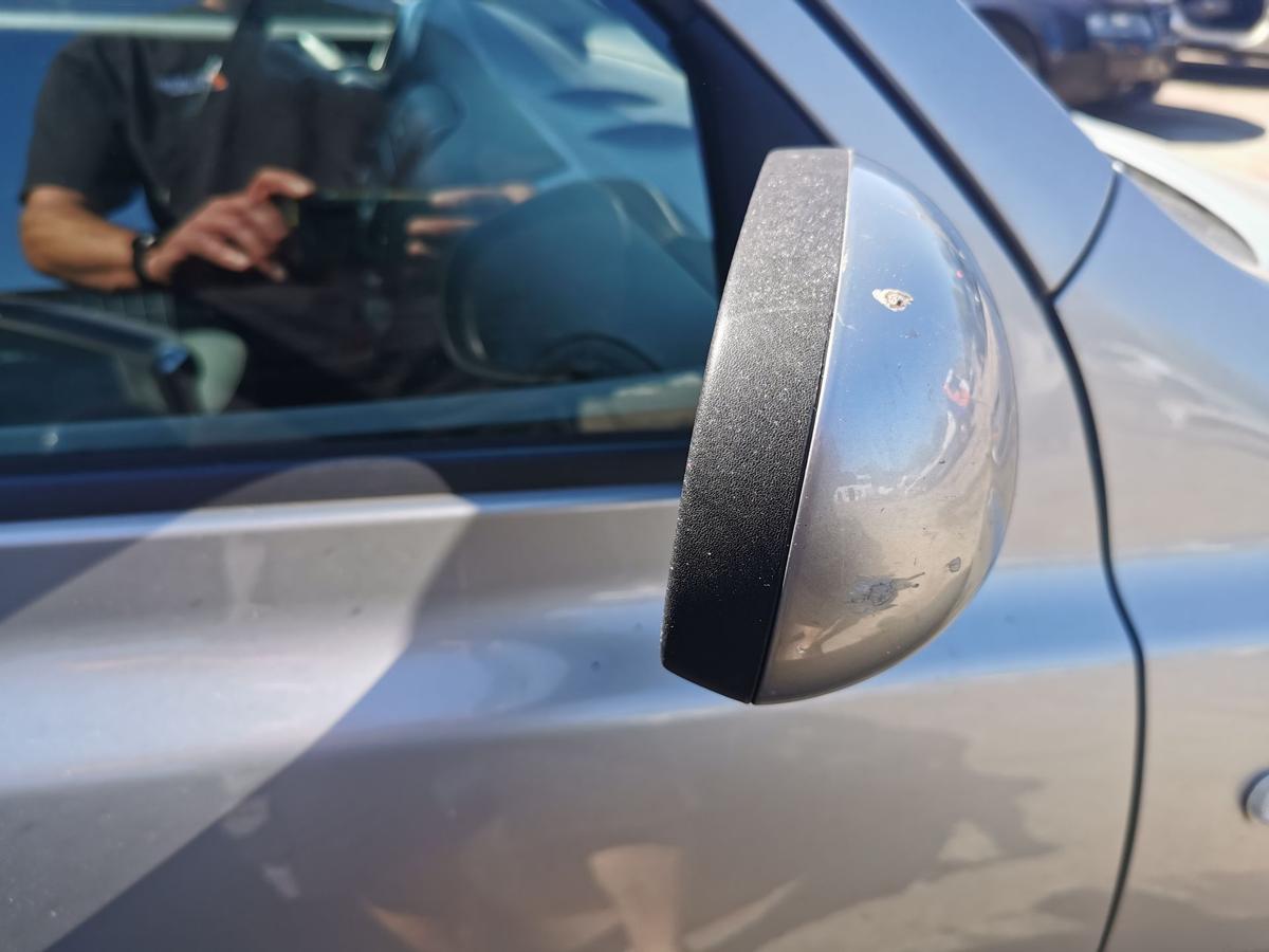 Nissan Micra K12 Aussenspiegel Spiegel Rückspiegel rechts elek KY0 Sporty Silver