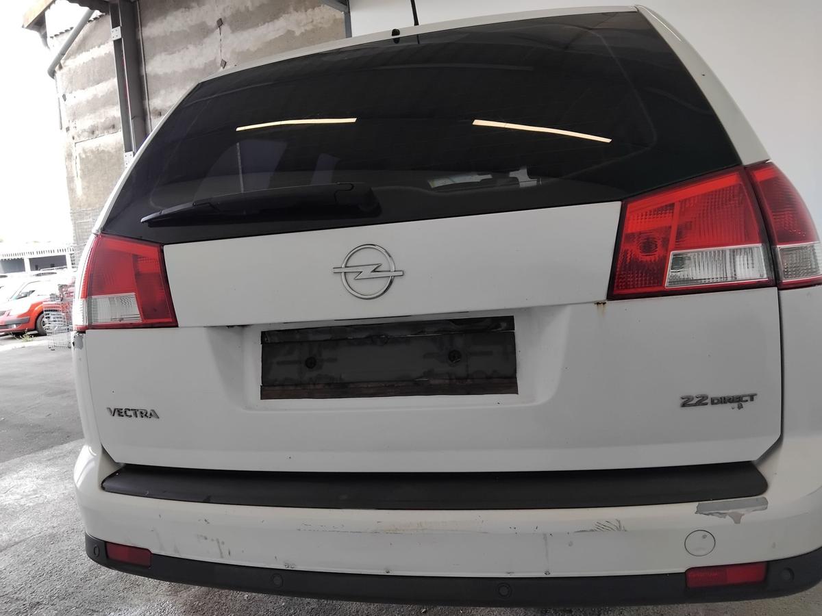 Opel Vectra C Caravan Heckklappe Z474 Casablancawei&szlig; inkl. Heckscheibe BJ2007