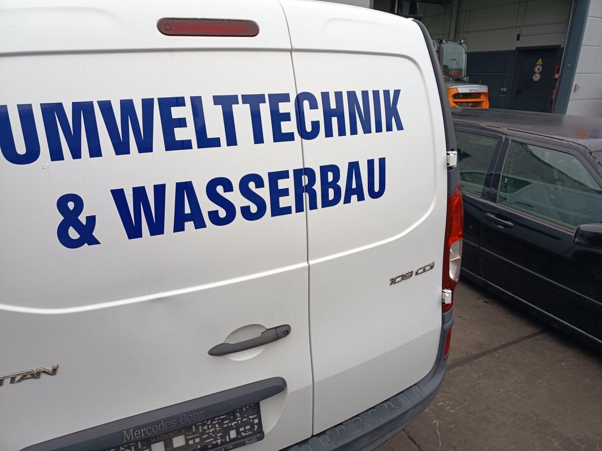 Mercedes Citan W415 original Heckt&uuml;r rechts 9147 Arktikwei&szlig; Baujahr 2018