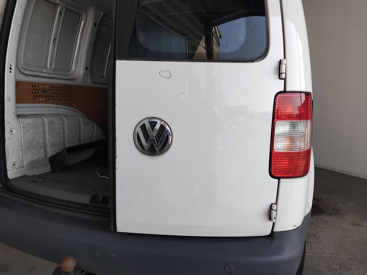 VW Caddy 2K Heckfl&uuml;gelt&uuml;r Heckt&uuml;r rechts LB9A Candywei&szlig; mit Scheibe BJ2005
