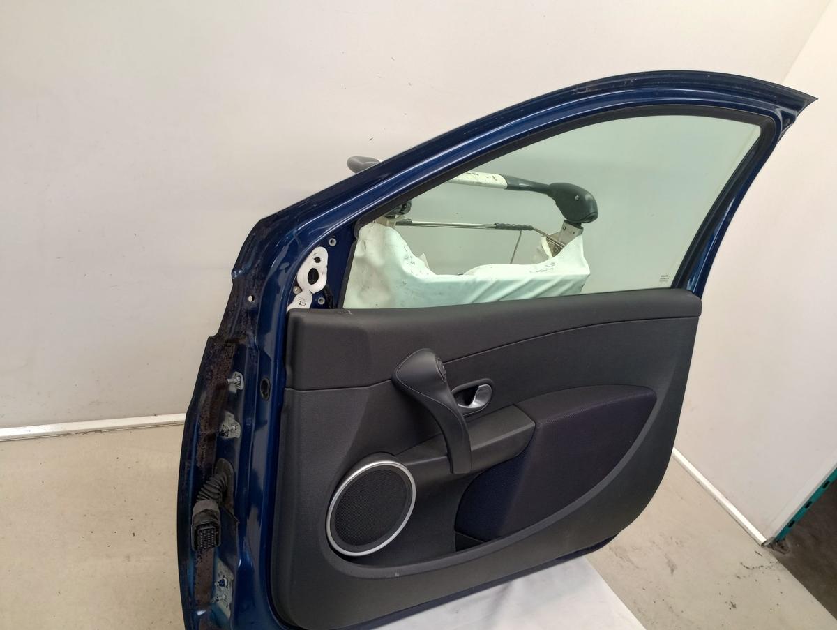 Renault Clio III Tür vorn rechts Beifahrertür 3-türig BJ2006 NV432 blau