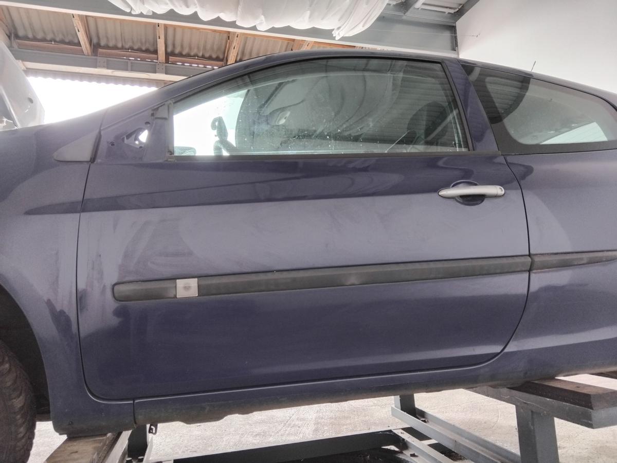 Renault Clio 3 original Tür vorn links Fahrertür OV460 Königsblau 3türig BJ2008