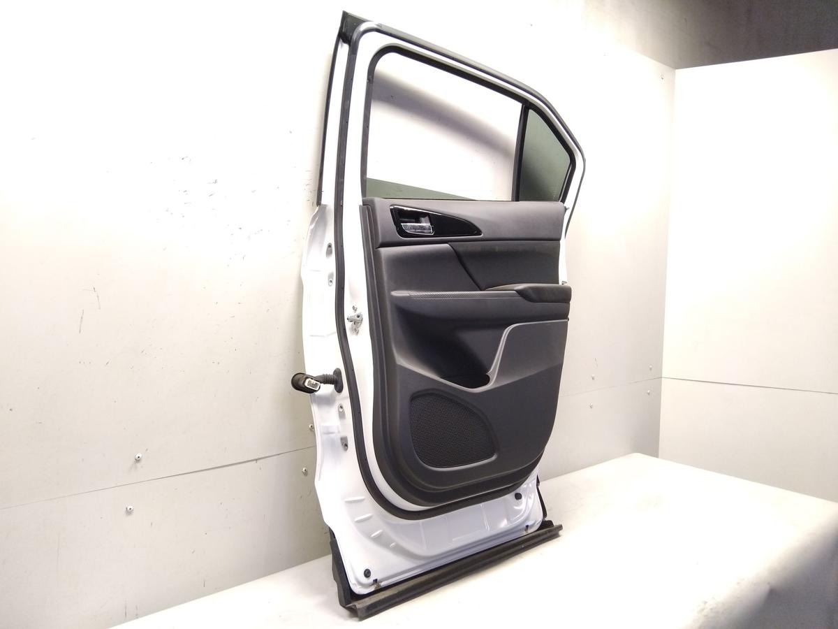 Mitsubishi Eclipse Cross original T&uuml;r hinten rechts weiss W37 T&uuml;rscheibe