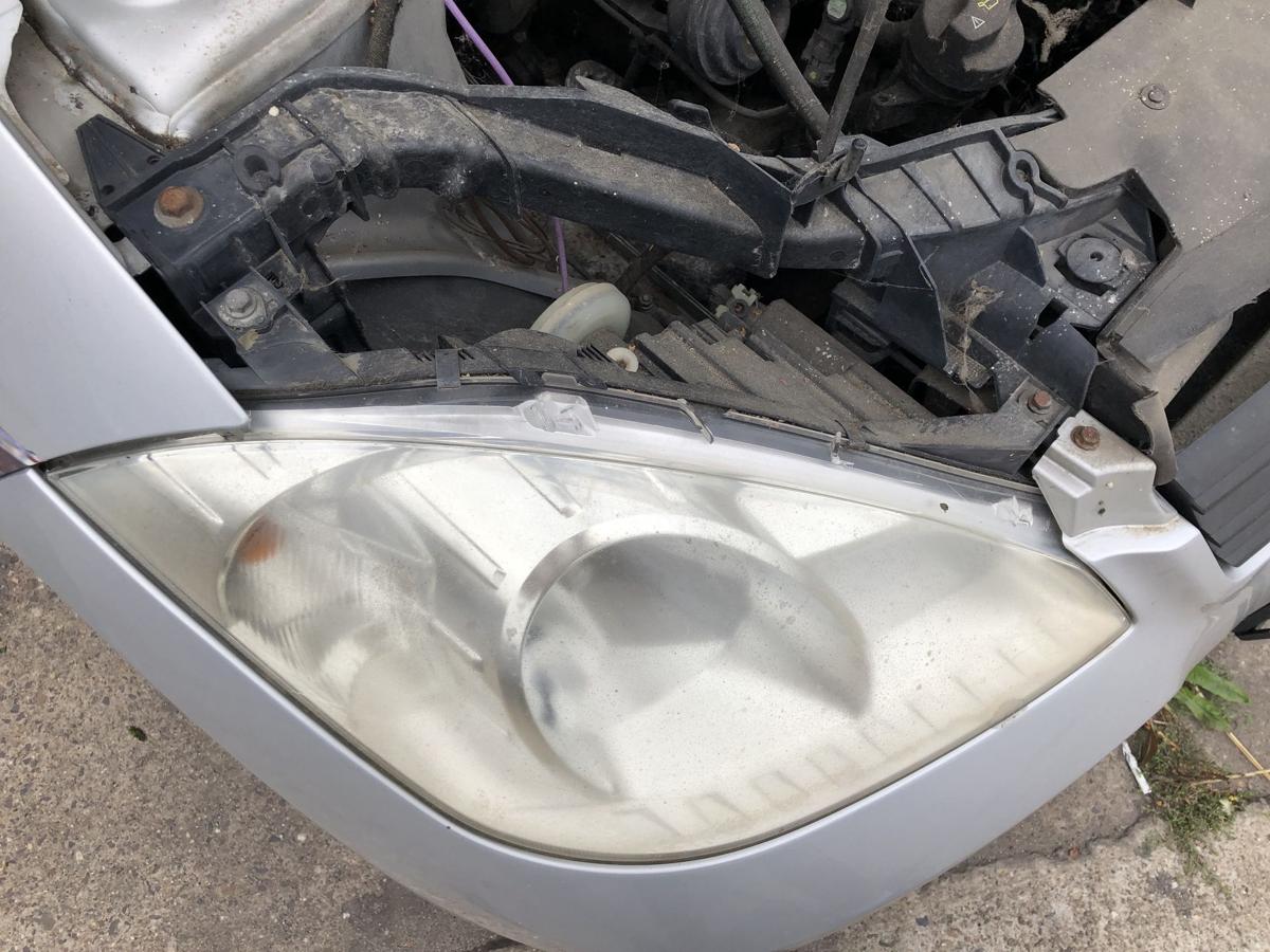 Mercedes A-Klasse W169 Scheinwerfer rechts Hauptscheinwerfer Halogen Mopf Tr&uuml;b