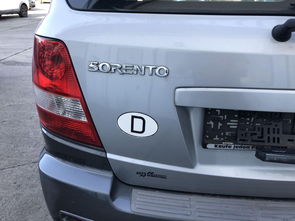 Kia Sorento JC Heckklappe mit Heckscheibe im Rohbau C5 Diamond Silver Metallic