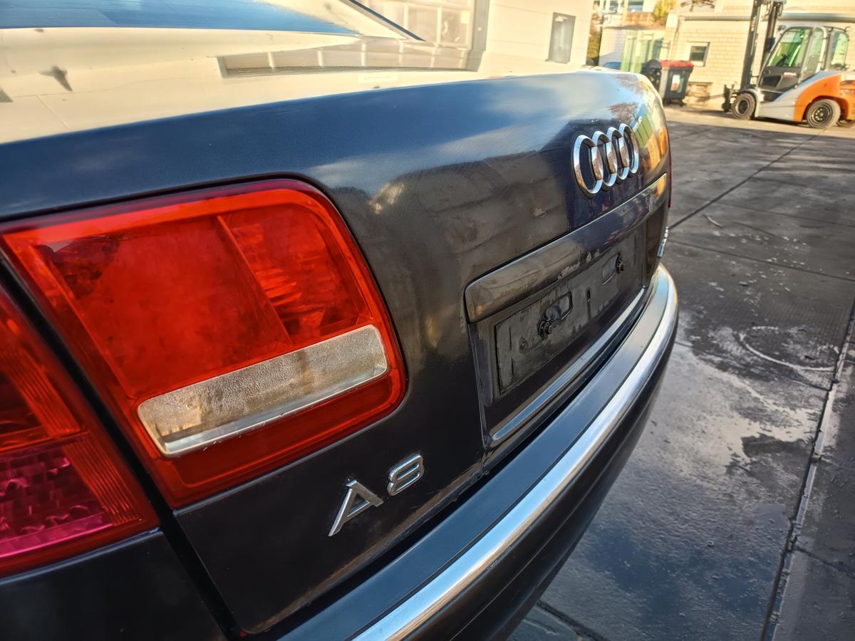 Audi A8 D3 4E original Heckklappe Deckel hinten Y9B Brillantschwarz Bj 2005