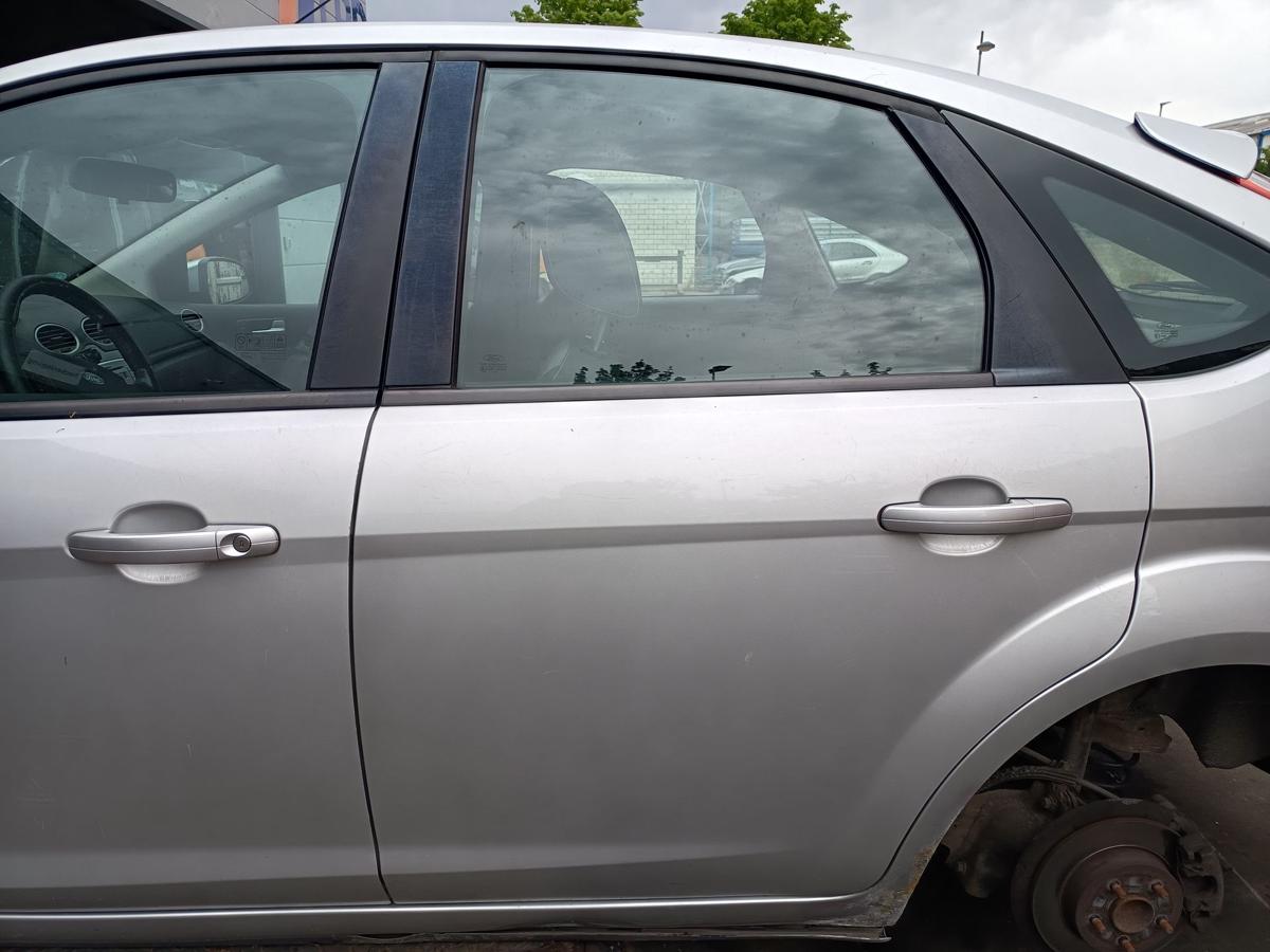 Ford Focus II 5TRG original T&uuml;r Roht&uuml;r hinten links Polarsilber Facelift Bj 2009