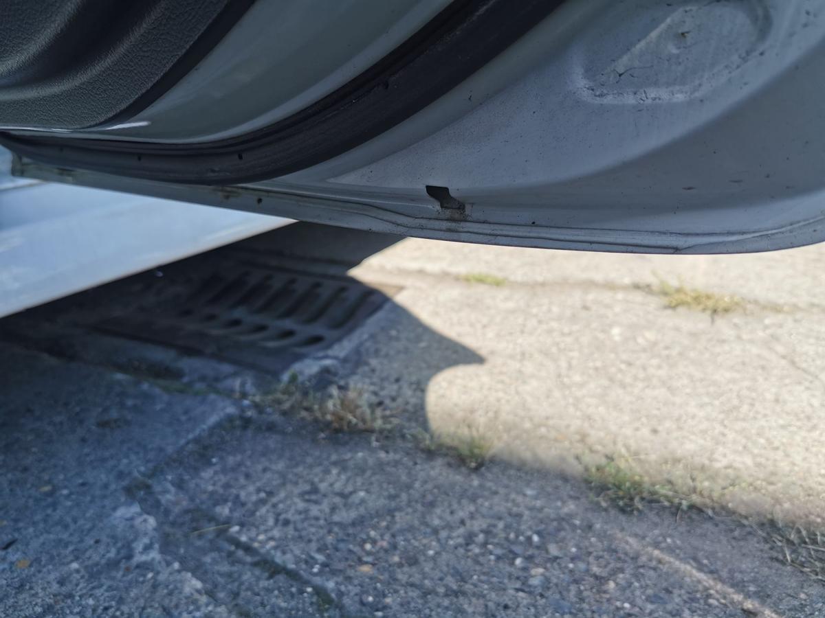 Daihatsu Materia M401 Tür Autotür Rohbautür Fondtür hinten rechts W09 White ROST
