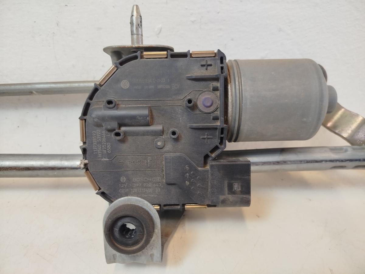 VW Tiguan 5N ab 2011 Wischermotor vorn mit Wischergest&auml;nge OEM Scheibenwischer