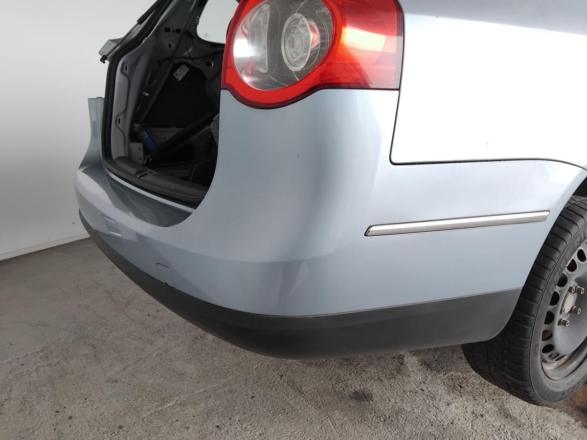 W Passat 3C Variant orig Sto&szlig;stange Stossf&auml;nger hinten BJ2009 LB5M Arcticbluesilver