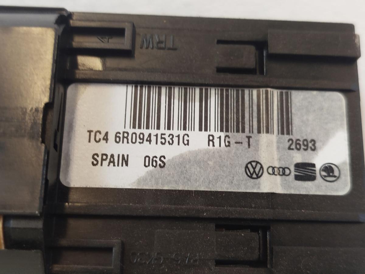 VW Polo 6R Lichtschalter Schalter Scheinwerfer Frontscheinwerfer NSW Funktion