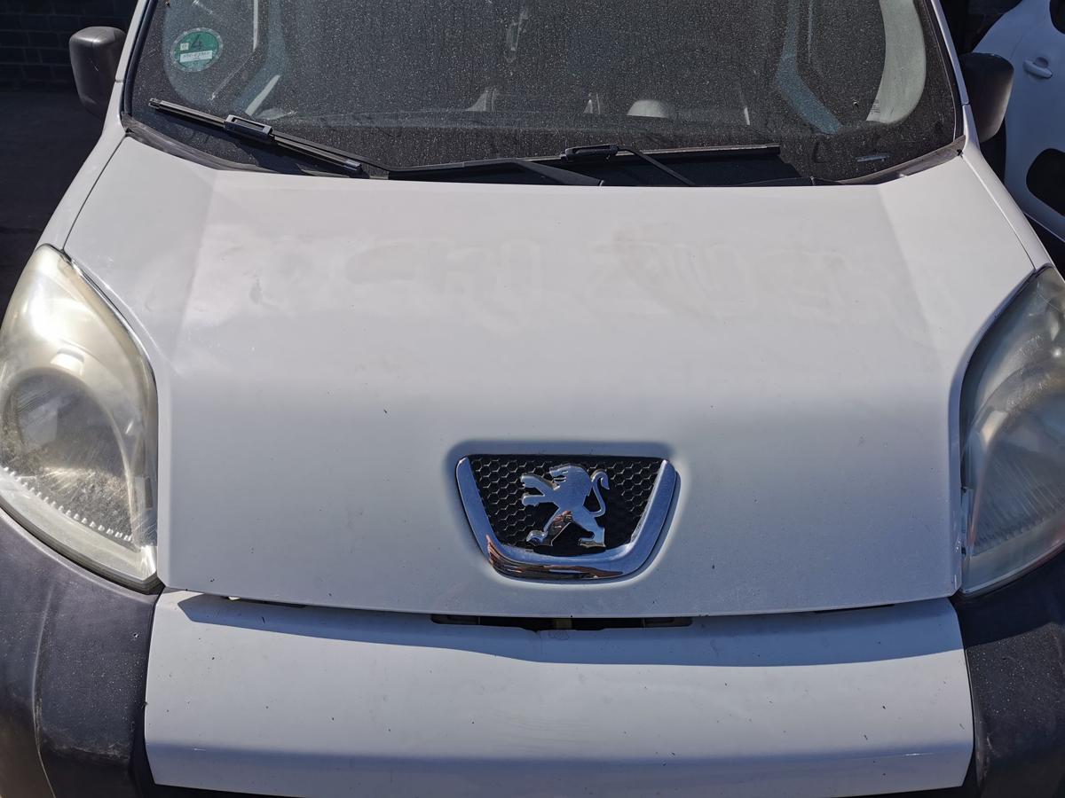 Peugeot Bipper A Motorhaube Haube Klappe Decke Bonnet vorn EWP WEISS BANQUISE