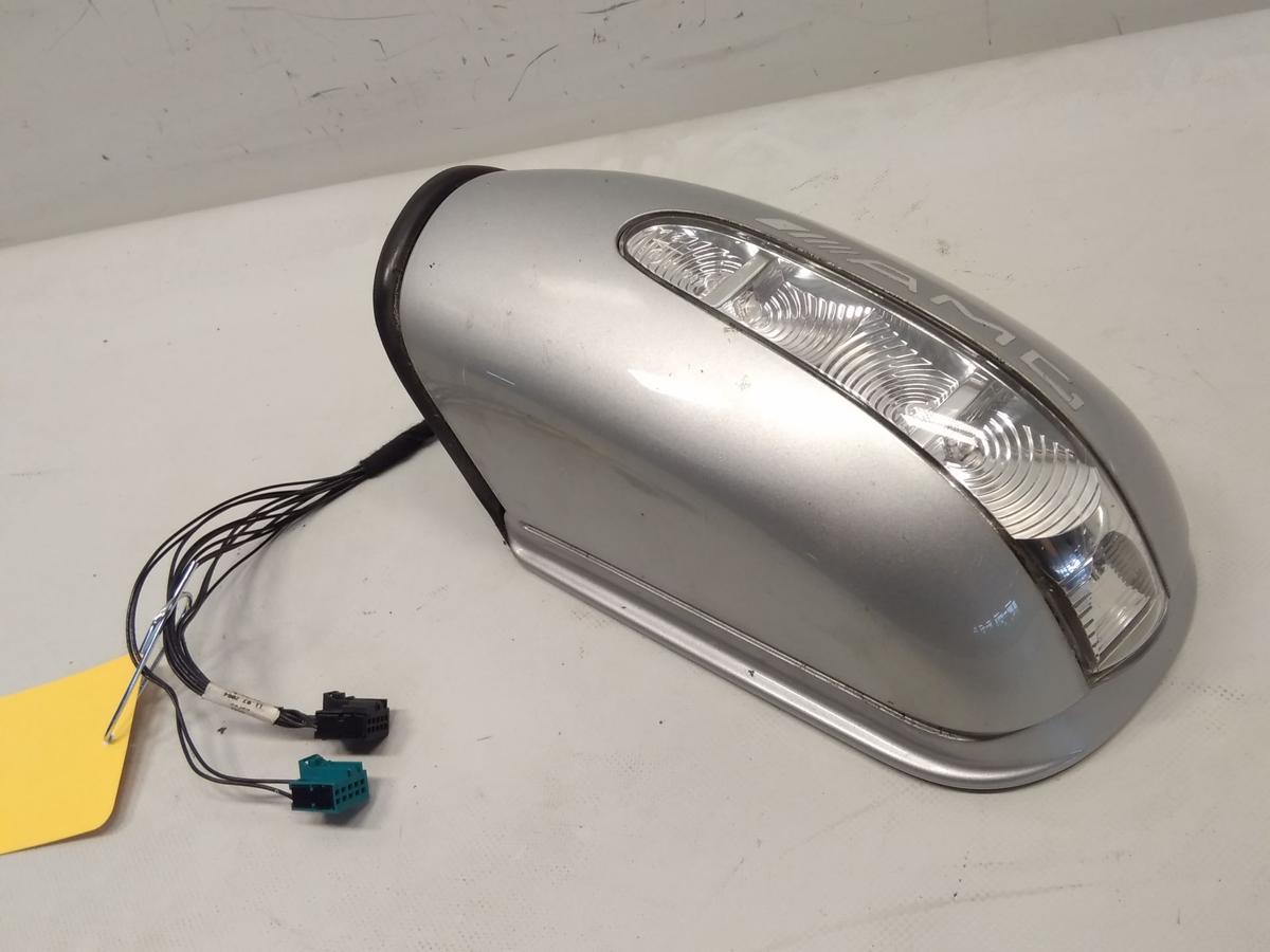 Mercedes E-Klasse 211 orig Au&szlig;enspiegel links 9+2PIN BJ2004 744 brillantsilber