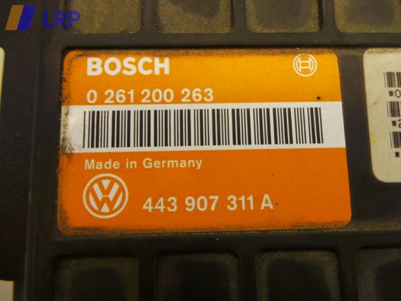 VW Passat B3 35i Steuergerät Motor 443907311A 0261200263 BOSCH BJ1990