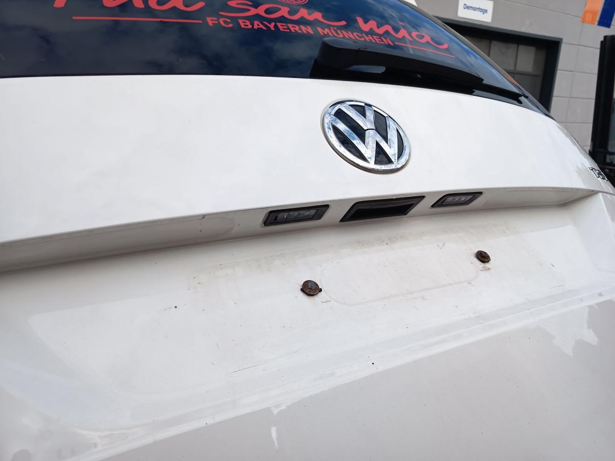 VW Caddy IV SA original Heckklappe mit Scheibe B9A Candywei&szlig; Bj 2016