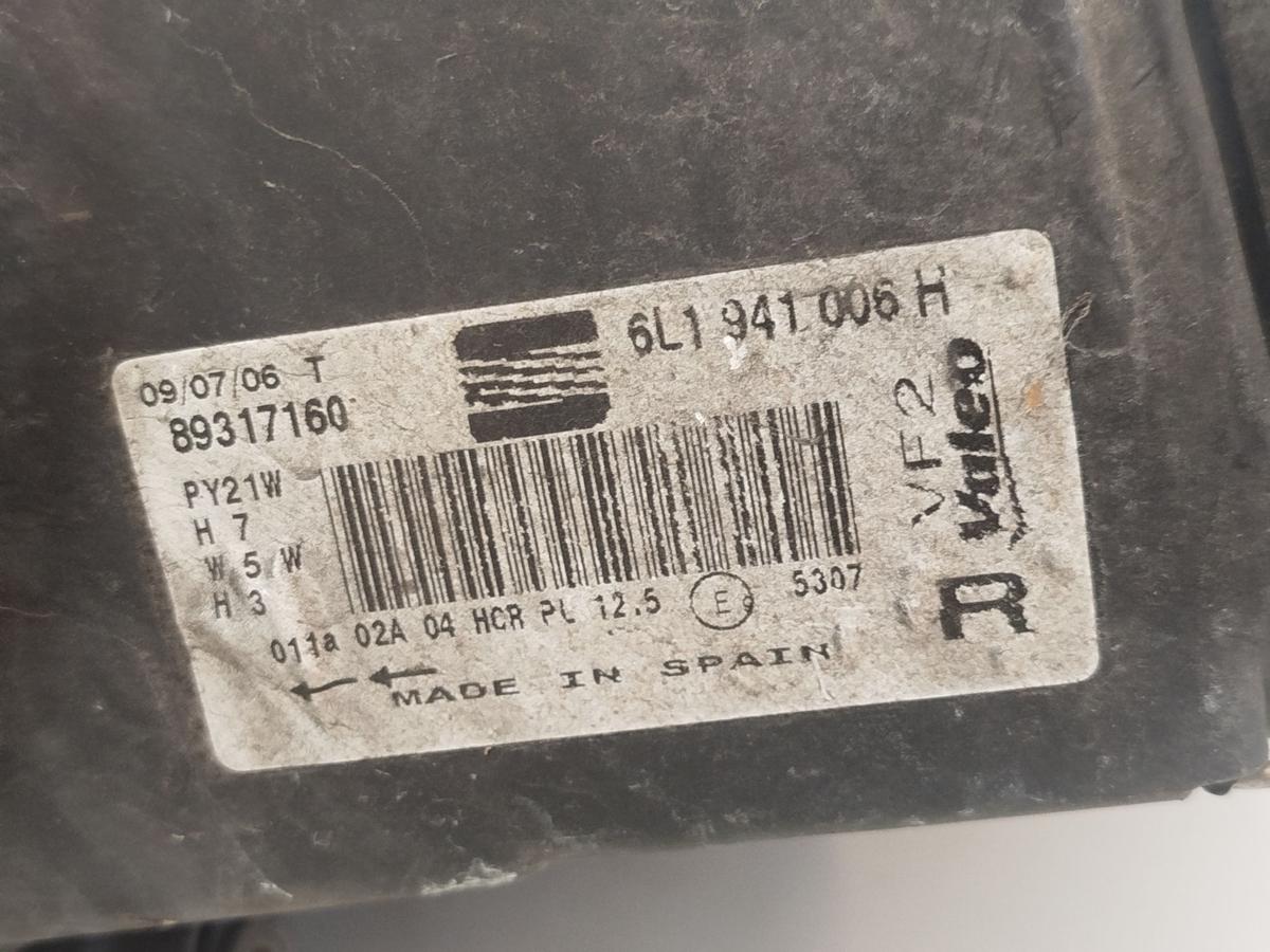 Seat Ibiza 6L ab06 Scheinwerfer vorn rechts Halogen Doppelscheinwerfer Valeo