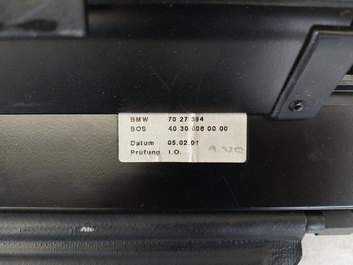 BMW 3er E46 Touring Laderaumrollo Rollo Kofferraum Gepäckraum Trennetzrollo BMW 3er E46 Touring Laderaumrollo Rollo Kofferraum Gepäckraum Trennetzrollo
