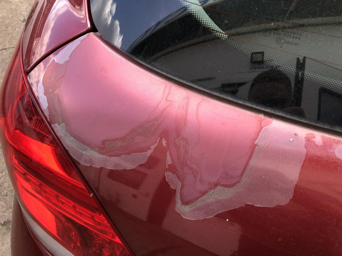 Peugeot 207 WA WC Heckklappe Scheibe Kofferklappe 3trg KJC Rouge Erythree Nacre