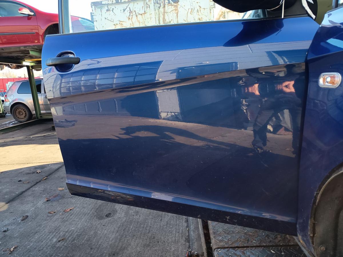 Seat Altea 5P orig Tür vorn rechts Beifahrertür LS5S Blau Bj 2005