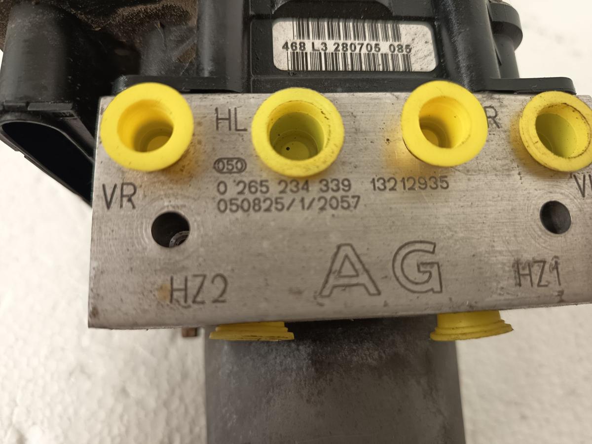 Opel Meriva A orig ABS Hydroaggregat ABS Steuergerät Bosch 0265950475 Bj 2005