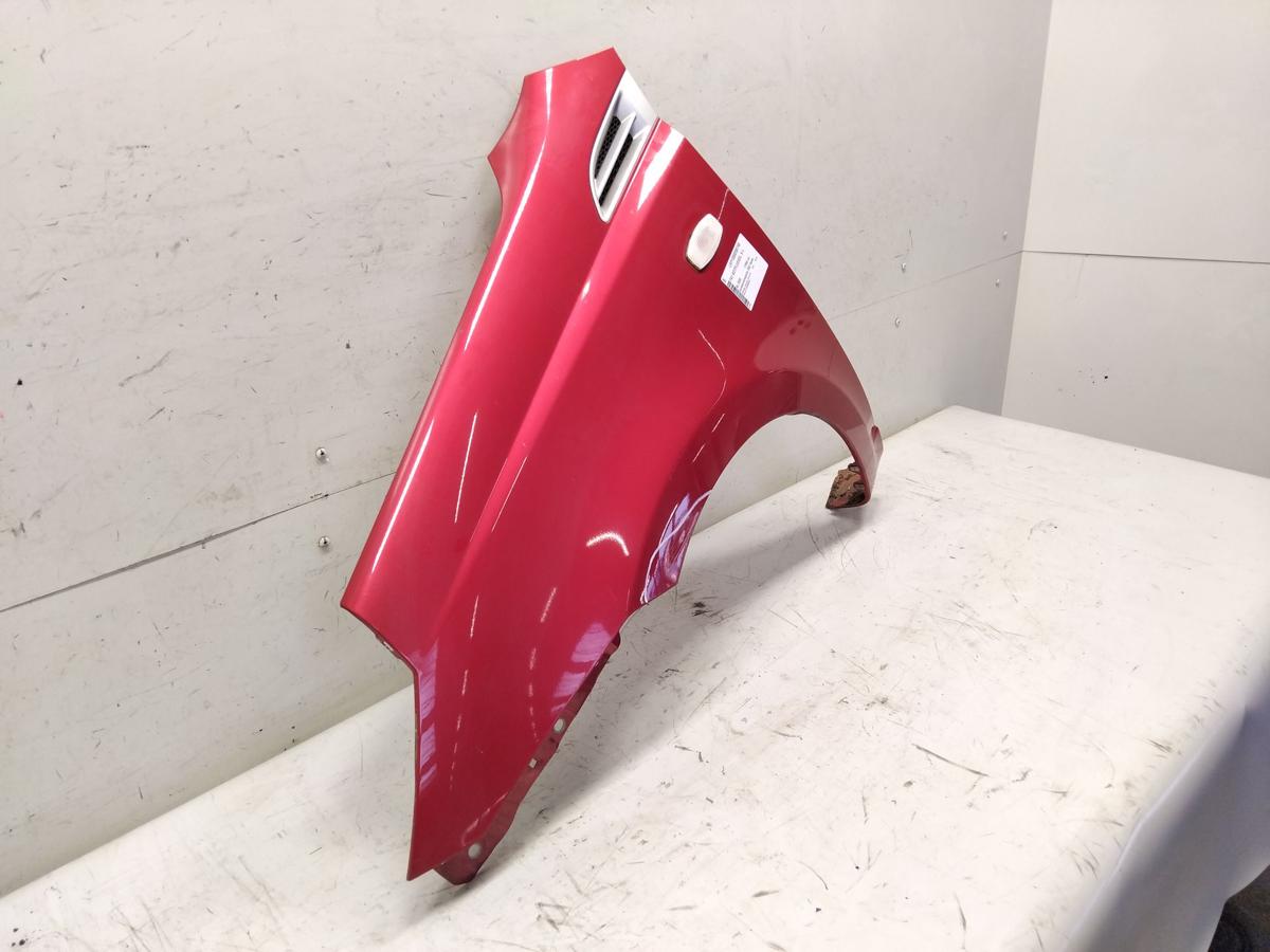 Chevrolet Aveo T250 Steilheck original Kotfl&uuml;gel links dunkelrotmetallic Bj.2008