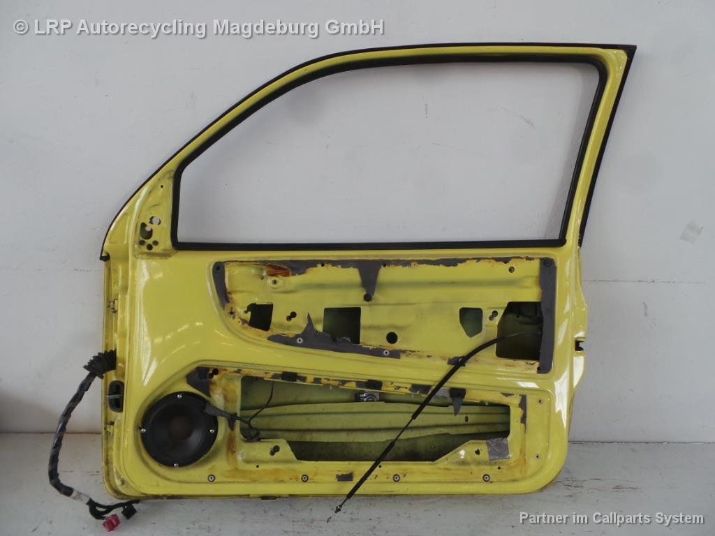 VW Lupo 6X Tür vorn rechts Beifahrertür Rohbau LD1B-Yellow