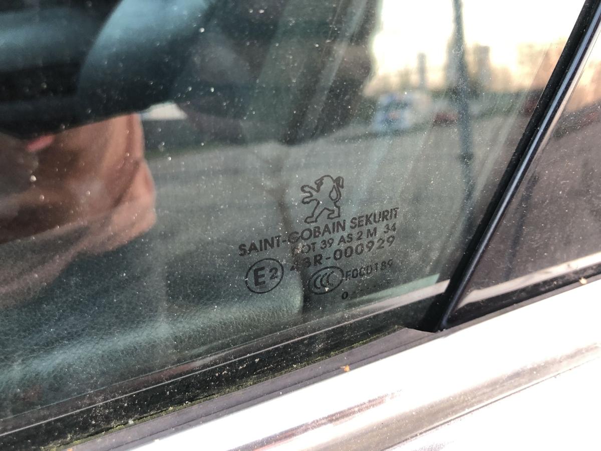 Peugeot 508 ND NE bis14 Türscheibe vorn links Seitenscheibe Fahrertür Colorglas