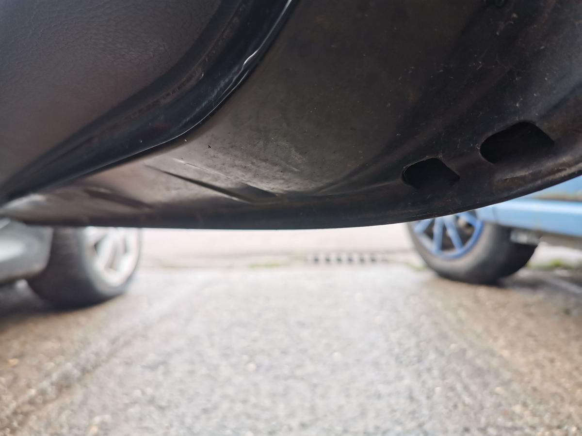 Peugeot 206 CC Beifahrertür Tür Autotür vorn rechts Rohbautür EXY Onyxschwarz