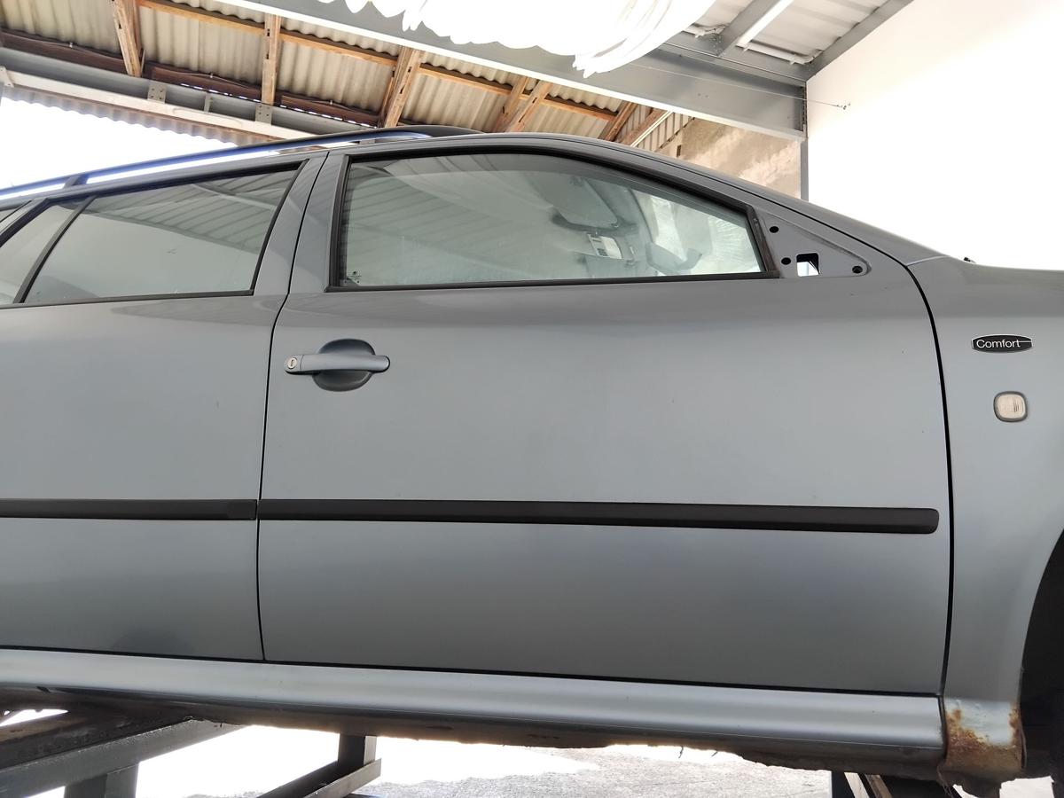 Skoda Octavia 1U Tür vorn rechts Beifahrertür stonegreymetallic 9151 BJ2002