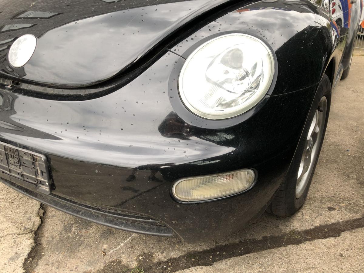 VW New Beetle 9C Stoßfänger vorn Frontschürze ohne NSW L041 Brillantschwarz