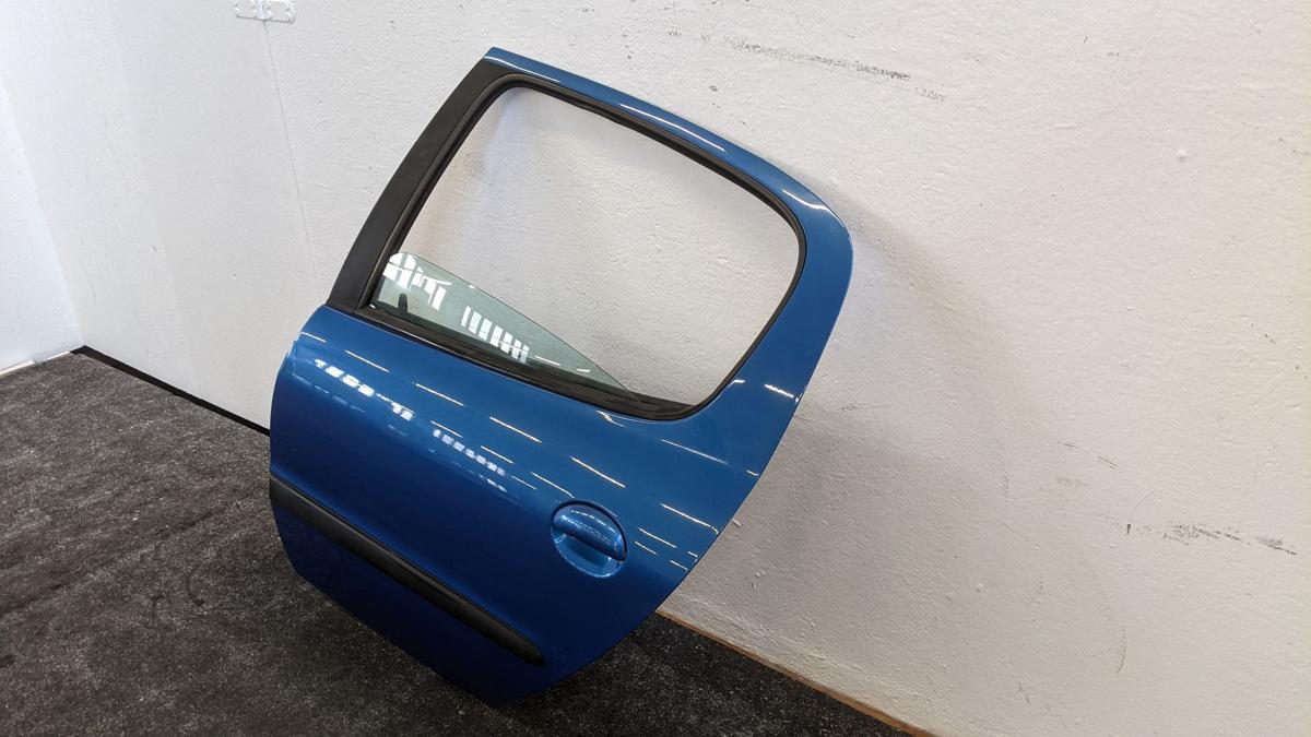 Tür hinten links Fondtür KMF blau Recife Peugeot 206 Modell 03 bis 05