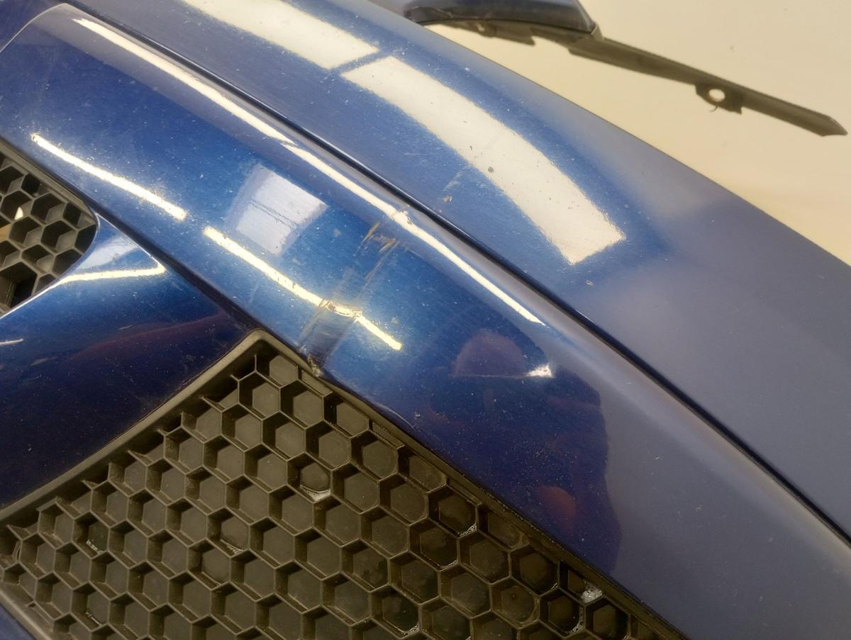Seat Toledo 3 III 5P orig Stoßstange vorn Stoßfänger Grill LS5S Blau Bj 2005