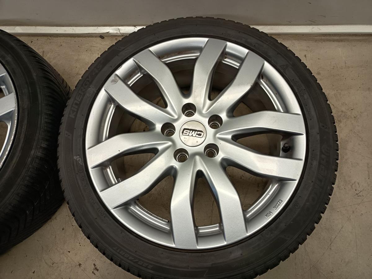 VW Golf VI Alufelgensatz CMS 7,5x17 ET47 mit Allwetterreifen DOT 2624
