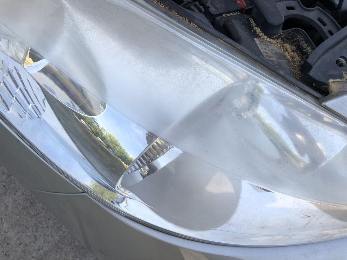 Peugeot 207 SW Typ WE Scheinwerfer vorn rechts Hauptscheinwerfer Halogen Tr&uuml;b